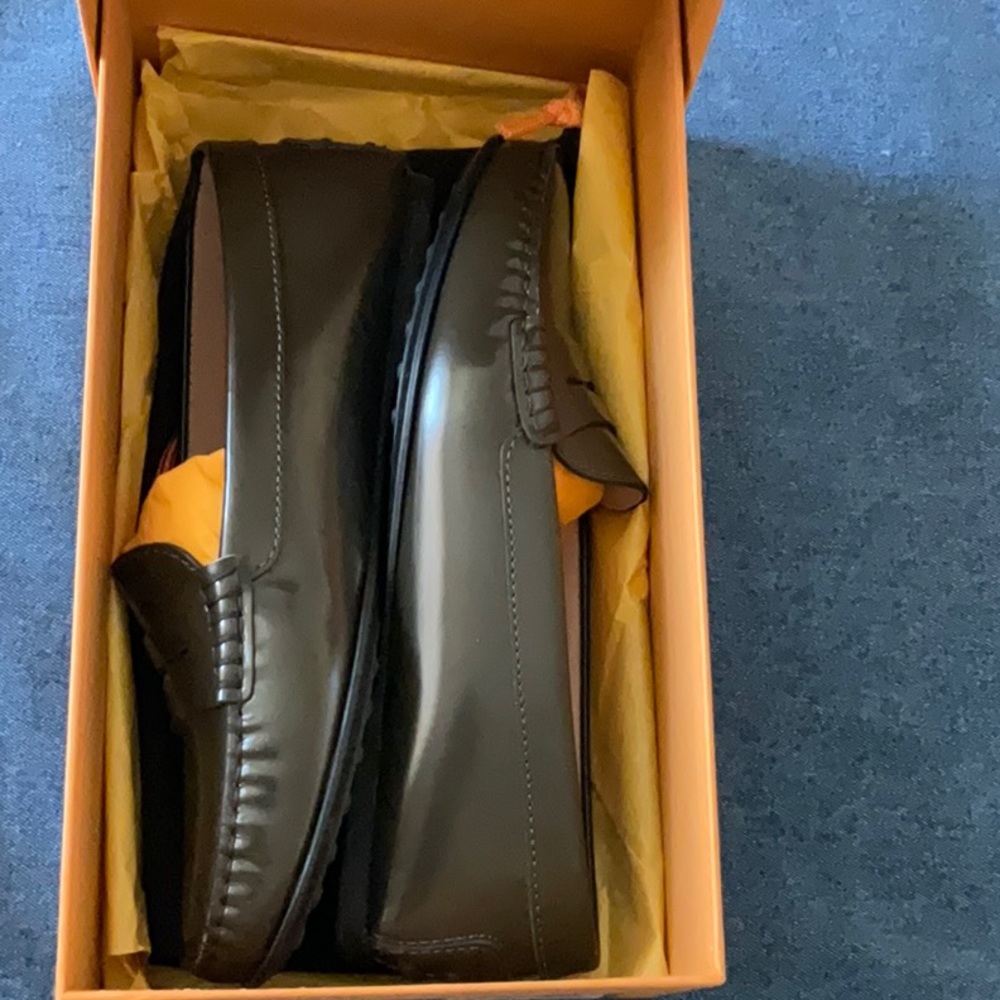 Tod's Brown leather Gomma Lu Moccasins